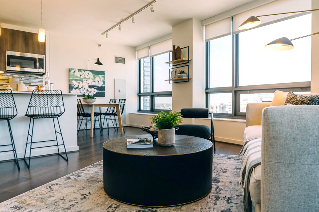 River North Apartment for Rent Photo Gallery The Hubbard Place